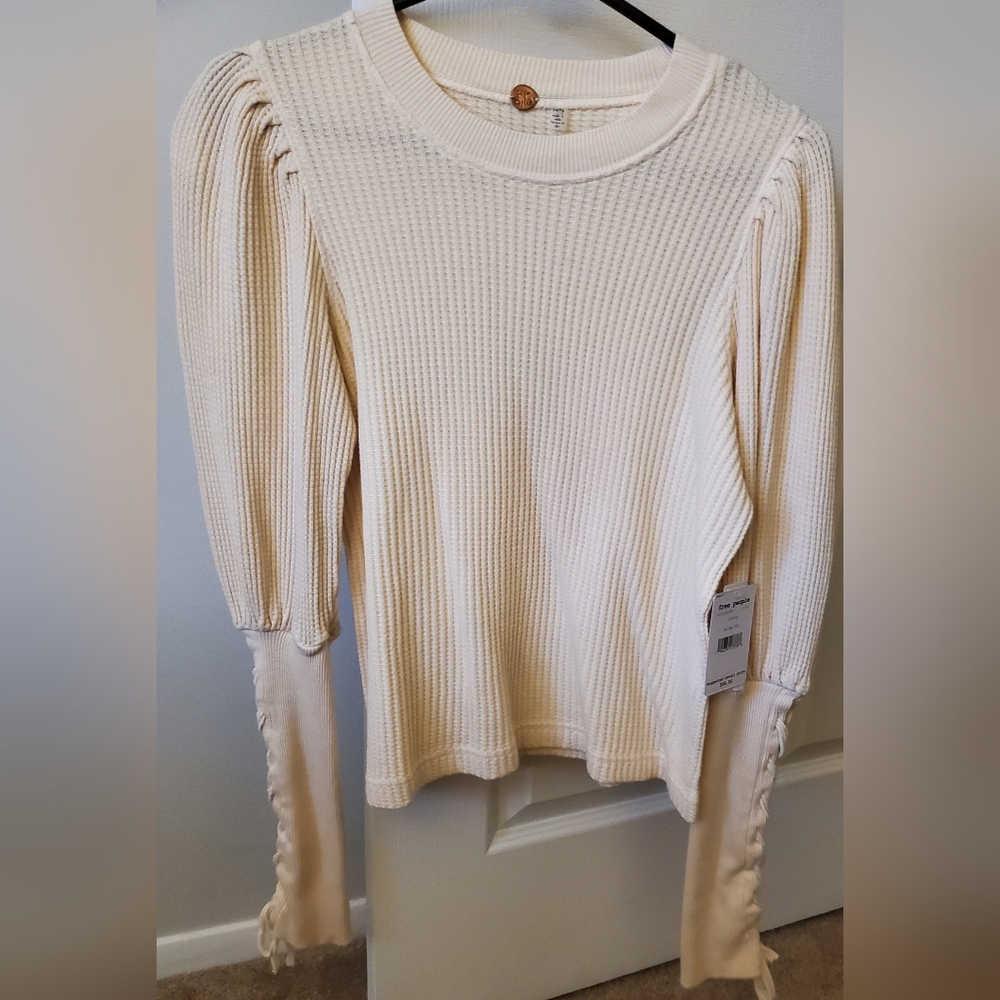 Free People Tasha Thermal Tee